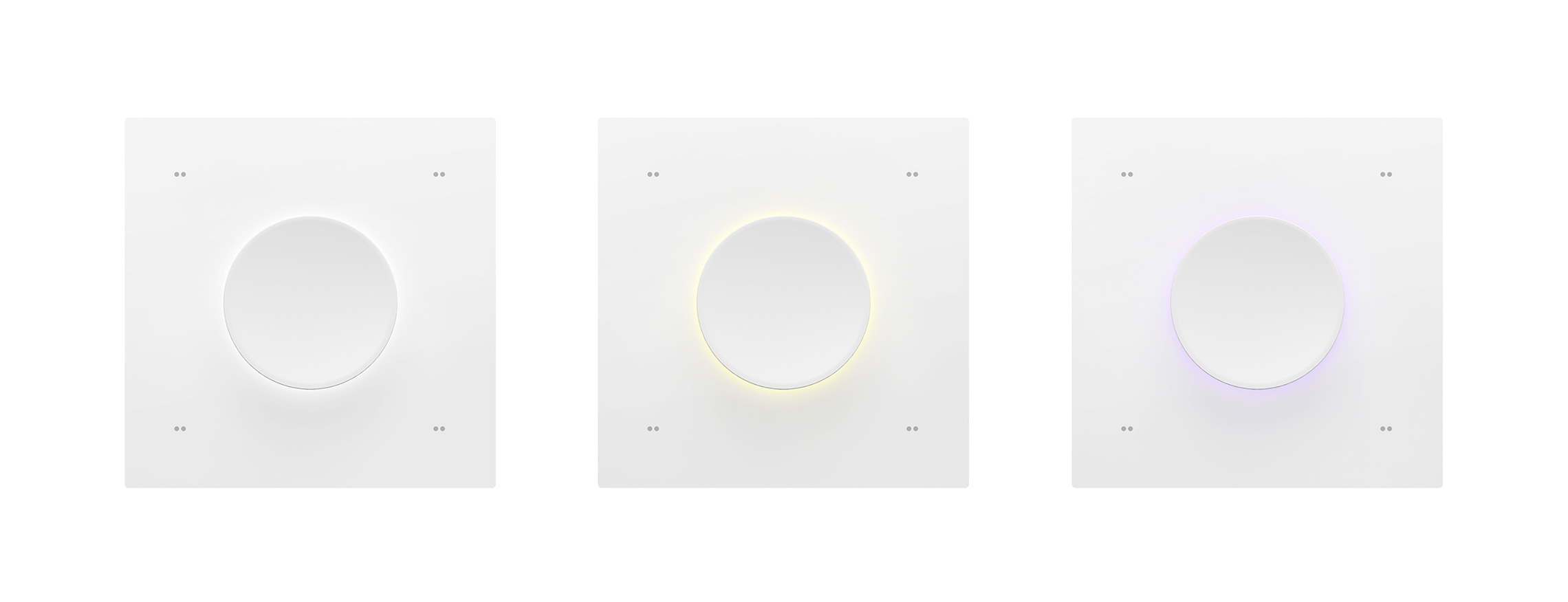 Bluetooth+DALI 2-in-1 Full-Color Knob Panel E6D