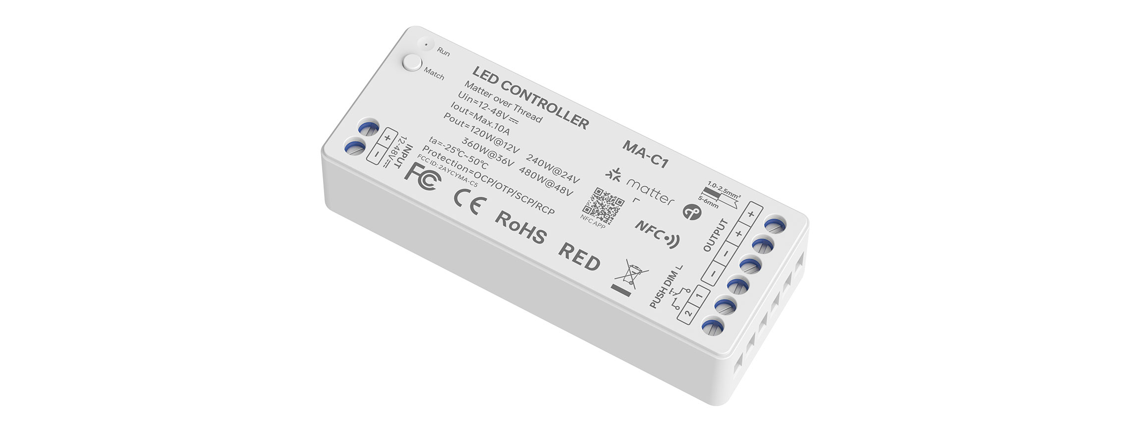 NFC programmable Matter LED Controller MA-C1