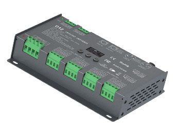 12-24VDC 12CHx5A CV DMX512/RDM Decoder D12
