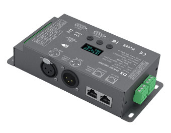 12-48VDC 3CHx10A CV DMX512/RDM Decoder D3