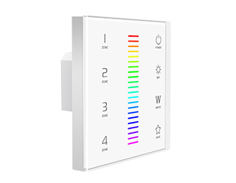 EX8 RGBW European-style touch panel