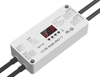 4路 0/1-10V NFC近场编程 低压防水LED恒压控制器 LA4
