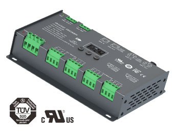 12CH CV DMX Decoder LT-912-OLED